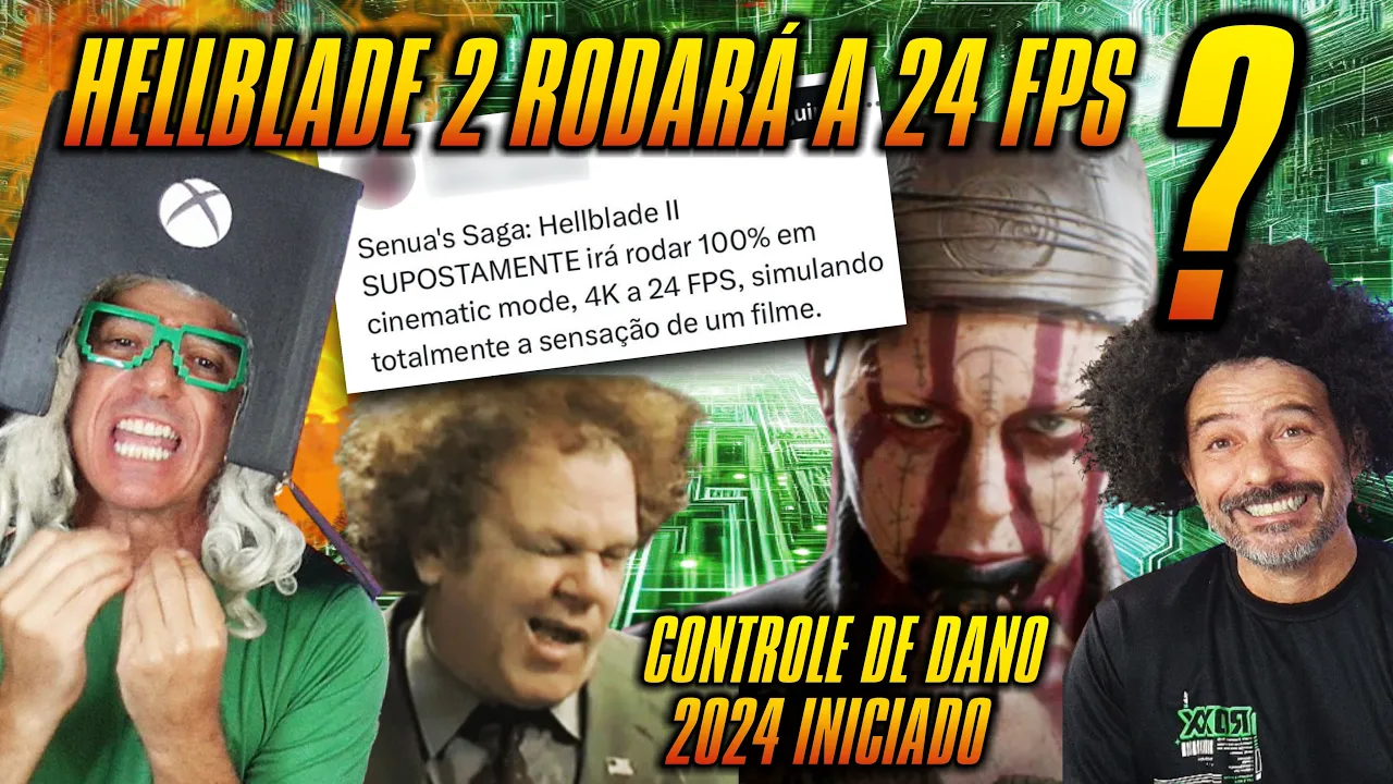 HELLBLADE 2 Rodará a 24 FPS segundo CaiSHITS  - Respondendo aos Comentários  #Hellbalde2