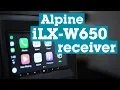 Alpine iLX-W650 receiver with Android Auto and CarPlay Crutchfield