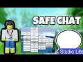 HOW TO MAKE SAFE CHAT IN STUDIO LITE