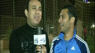 مع شوبير   محمود الليثي يغنى  إن كان على القلب مفيش غيرك  دندنها