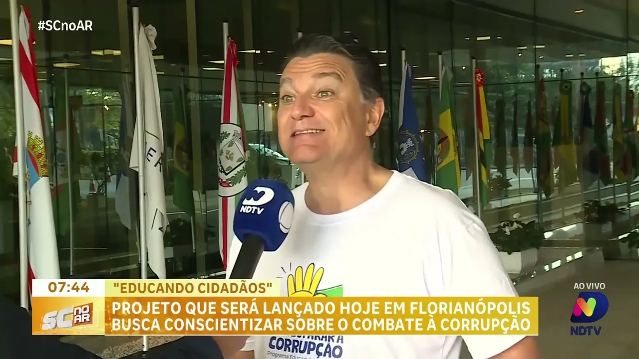 Florianópolis promove iniciativa contra corrupção; projeto Educando Cidadãos