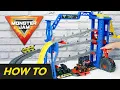 How to assemble the Monster Jam Garage Playset