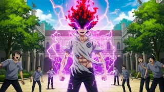 بيتظاهر بالضعف قدامهم ولكن بينضم لاكادميه السحرة وبيصدم الجميع بقوتة المرعبة ملخص انمي كامل 