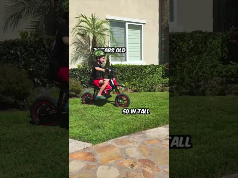 Preston Gets a New Electric Dirt Bike! The Ecoleap K2 #shorts
