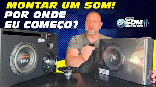 Quero montar um som de qualidade por onde eu começo? #somautomotivo #somautomotivobrasil #somdecarro