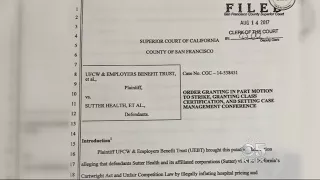 Sutter Health Destroyed Evidence In Trial Over Overcharging Allegations