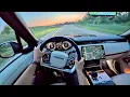 2025 Land Rover Range Rover Autobiography LWB - POV Daily Driving Impressions Sunset
