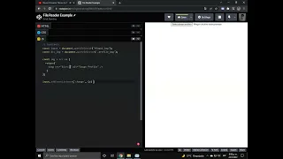 JavaScript - File Reader Example img