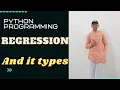 Python regression Python Programming surbhit chopra