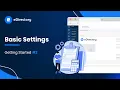 Getting Started - Basic Settings eDirectory