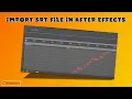 How to Import SRT file in After Effects Create Auto Captions in After Effects Geek Savvy