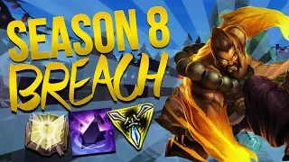 BREACHIN IN SEASON 8! | HOW MANY INHIBS DID I TAKE?? - Trick2G