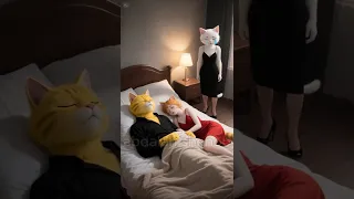 القط مياو يخون مراته لاكن هل القطه مياو هتسمحه النهايه صدمه Cat قطط Ai 