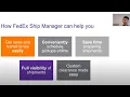 Customer Training Session 1 Save time and money shipping online