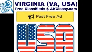 VA VIRGINIA CLASSIFIEDS Post Free Ads Online Jobs AKClassy Craigslist USA
