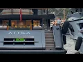 Argentine Millionaire 70MILLION ATTILA SuperYacht night docking in Monaco 2026