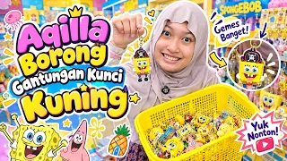Aqilla Borong Ganci Serba Warna Kuning di Mr DIY - Gantungan Kunci Lucu 🤣 Aqilla's Diary