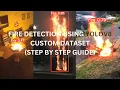 Object Detection with YOLOv8 on Custom Dataset Fire Detection using YOLOv8