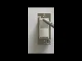 Z wave smart switch factory reset