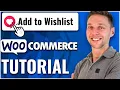 Add a FREE Wishlist to your e-commerce website WooCommerce Tutorial
