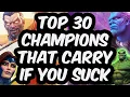 Top 30 Champions That Can Carry If You Suck At This Game - Marvel Contest of Champions