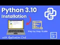 How to Install Python 3 10 0 on Windows Step by Step Tutorial for Beginners