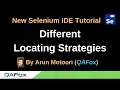 New Selenium IDE - Part 9