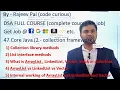 47 core java 2 - collection framework complete course for job