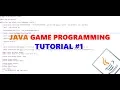 Java Game Programming - Creating the Window and Threads