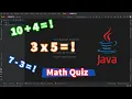 Develop a Math Quiz Easily Android studio Java