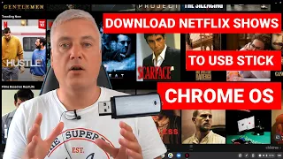 how to download netflix movies onto a usb stick on chrome os