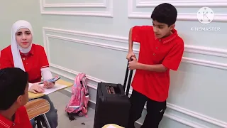 فضائي هجم ع بيتنا حاول يخطف يزن وزين  زين وألفت                                          دندنها