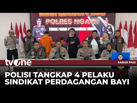 Polisi Berhasil Bongkar Sindikat Penjualan Bayi di Ngawi