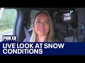Tracking road conditions snow heading to Snoqualmie Pass FOX 13 Seattle