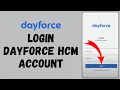 Dayforce HCM Login 2024 How To Login Dayforce HCM Account Full Tutorial