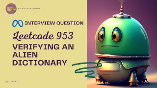 953 Verifying an Alien Dictionary - Leetcode