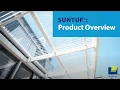 SUNTUF DIY Polycarbonate Sheets for Residential Roofing Home Improvement