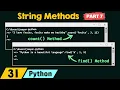 String Methods in Python Part 7