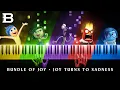 Bundle of Joy × Joy Turns to Sadness (Piano Cover) – Inside Out