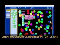 Turtle Art Software for Beginners Creating Bubbles Using SETXY Block ICT in Education