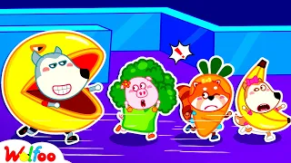 new pacman world for kids wolfoo yummy u0026 healthy fruits wolfoo channel