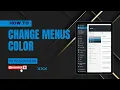How To Change Menus Color In WordPress Beginner Tutorial