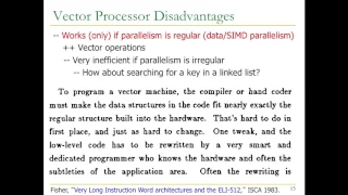 Digital Circuits - Lecture 20 SIMD Vector and Array Processors ETH Zurich Spring 2017