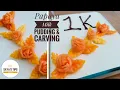 Download Lagu Papaya Milk Pudding \u0026 Carving - 1K subscribers Milestone Achievement - Saya's Tips