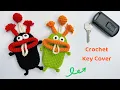 Lagu Crochet Key Cover 🔑 | Key Case Amigurumi | Móc Bọc Chìa Khoá