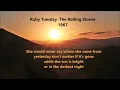 Ruby Tuesday The Rolling Stones 1967