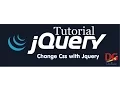 JQUERY CLASSES - Change Css with Jquery