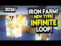 3 200 In 15 Minutes Insane Iron Farm in Minecraft 1 21
