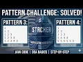 Master Pattern Printing GFG Pattern 3 and 4 Logic Java Solution