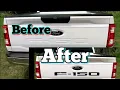 F-150 Tailgate Letters Decals From Amazon Review